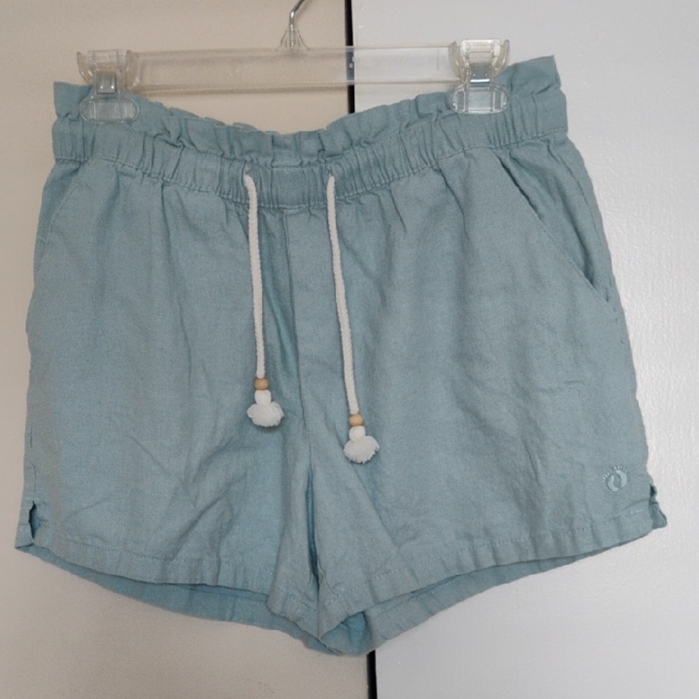 Hang Ten High Waist Light Blue Women's Shorts